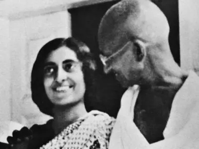 Gandhi and Indira