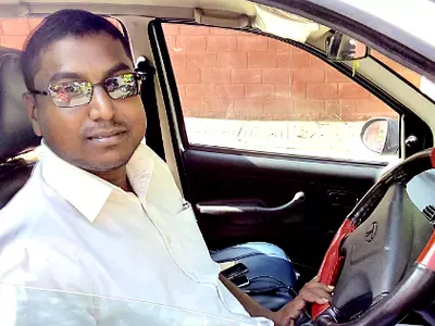 Deepak S taxi driver bangalore