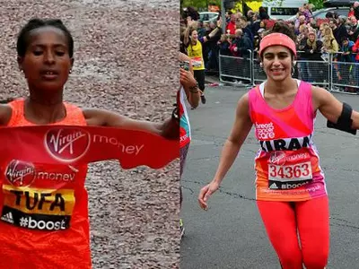 While The Internet Celebrated The London Marathon's Free-Bleeding