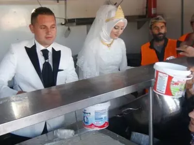 Turkish Couple Wedding