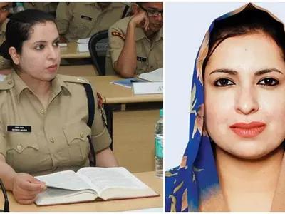 Kashmiri lady IPS officer- dr ruveda salam