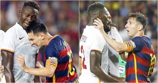 When God Lost His Cool! Lionel Messi Headbutts Opponent And Goes For ...