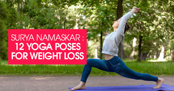 Surya Namaskar Yoga - 12 Steps Names And Procedure