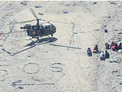 IAF rescue ladakh