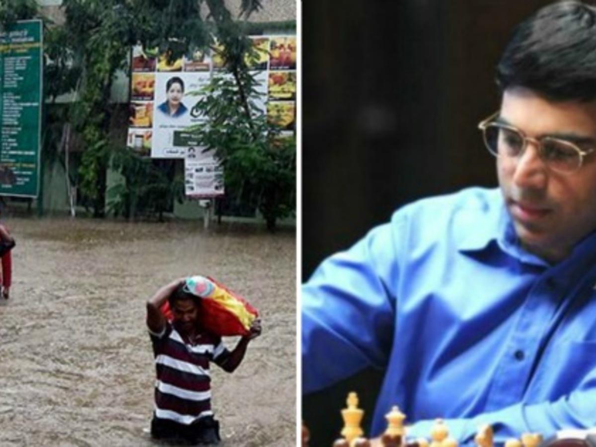 ChennaiFloods: Viswanathan Anand opens his doors for flood victims in  Chennai