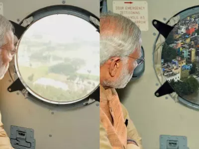 PM Modi visits Flood Hit Chennai