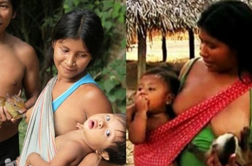 Here's An Amazing Tribe From The Amazon, Which Breastfeeds Animals And  Treats Them As Family