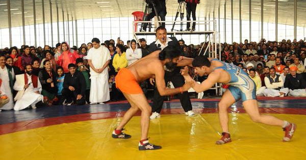 This Video Of Baba Ramdev Wrestling Sushil Kumar Will Make You LOL