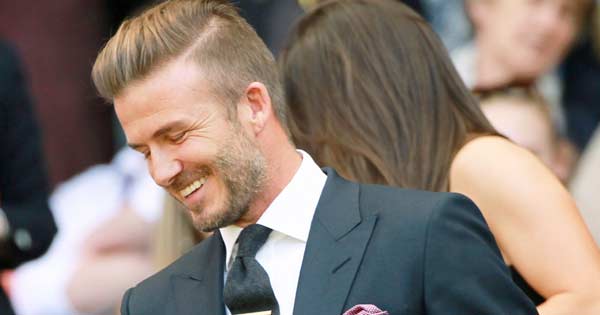Wimbledon Crowd Erupts As David Beckham Proves He Can Still Handle The ...