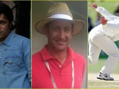 Former cricketers with different jobs.