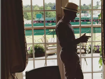 F-1 champion Lewis Hamilton was not allowed to enter the Wimbledon Royal Box due to a dress code violation.