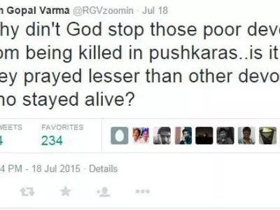 RGV Tweets About Lord Ganesha