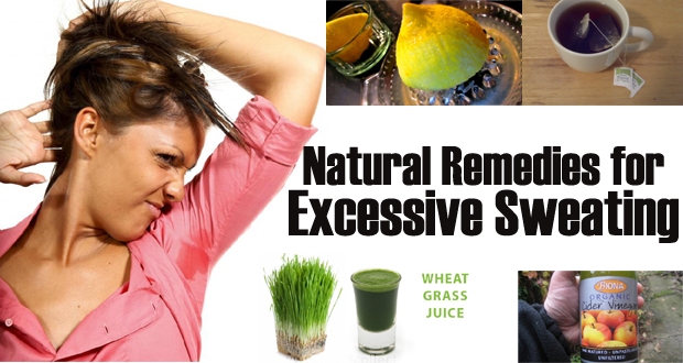 Diy Home Remedies For Excessive Sweating Healthy Living