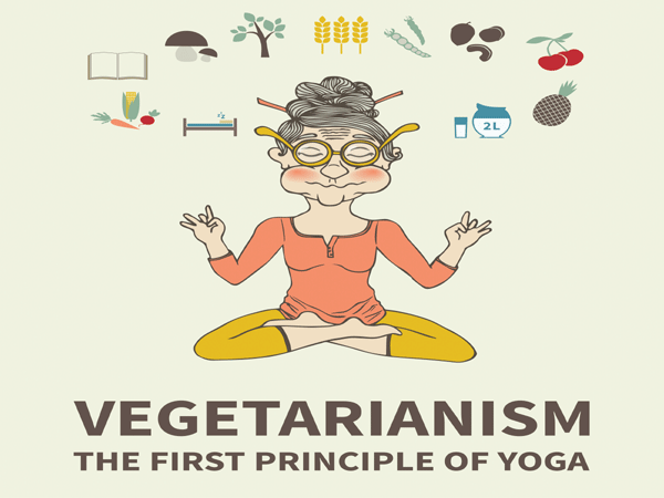Why The Wise Go Vegetarian With Yoga