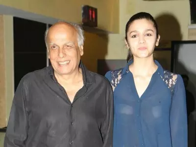 Alia Bhatt and Mahesh Bhatt