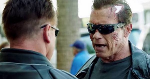 This Video Of Arnold Schwarzenegger Staring Down A Terminator ...