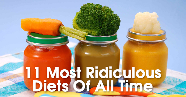 The 11 Most Ridiculous Diets Of All Time