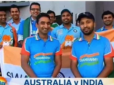 indian cricket fan australia