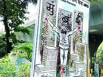 crucified man mumbai | indianexpress