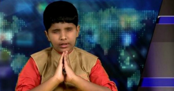 First Time In The History Of Indian Television 11-Year Old Visually ...