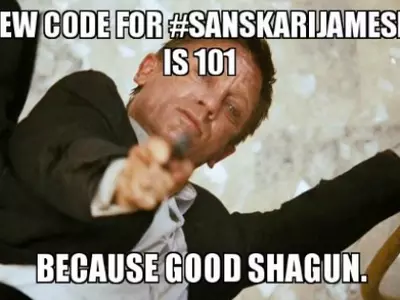 12 Funniest #SanskariJamesBond Memes That Will Make Your Day A Whole Lot Better!