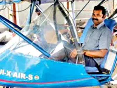 This Dead-Mute Man Was Branded An 'Idiot' By His Village, But That Was Until He Built An Aircraft From Used Parts
