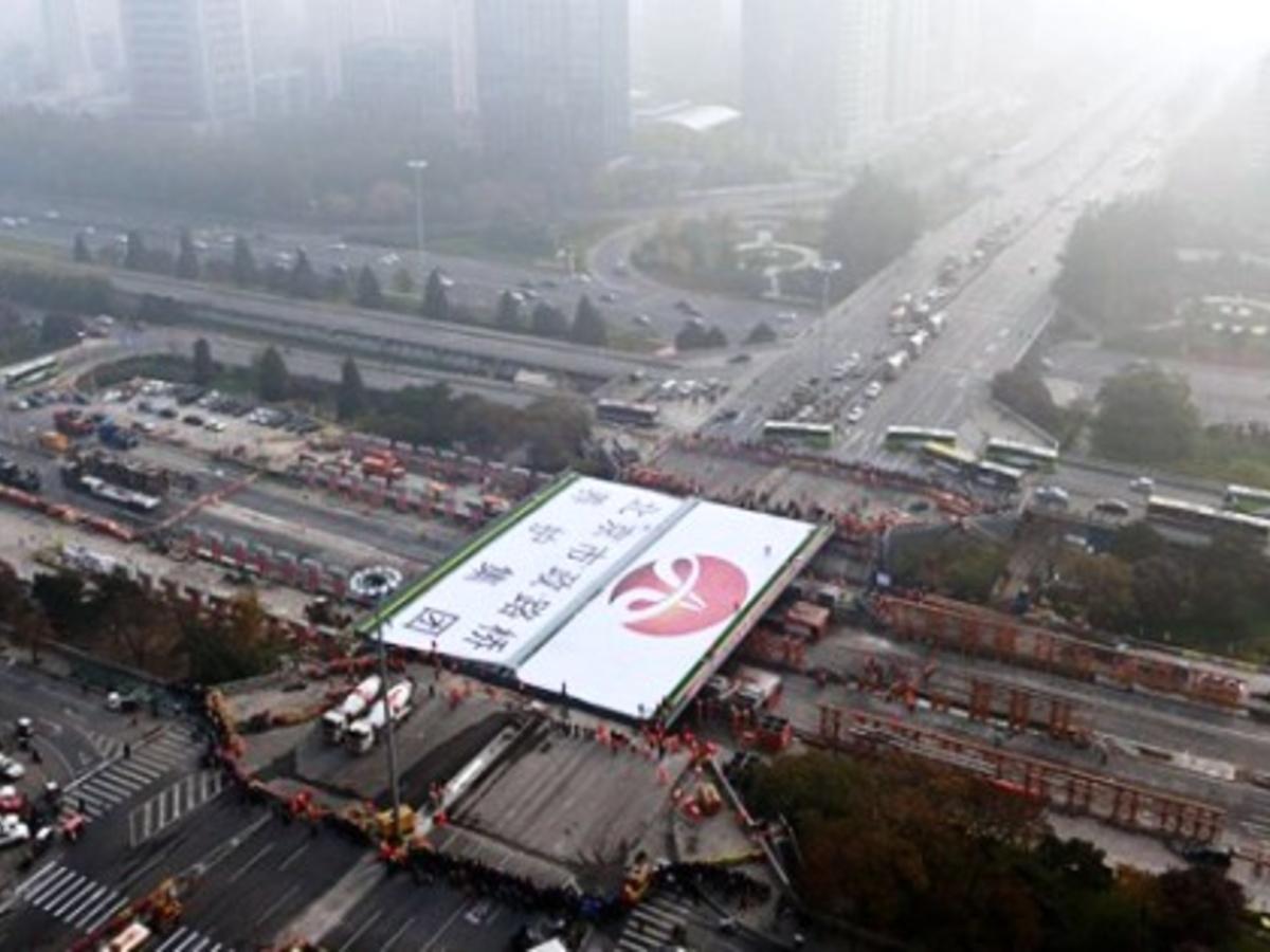 WATCH: The Chinese Continue To Amaze, Build A Bridge In Just 43 Hours!