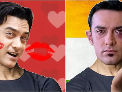 Kiss or slap Aamir