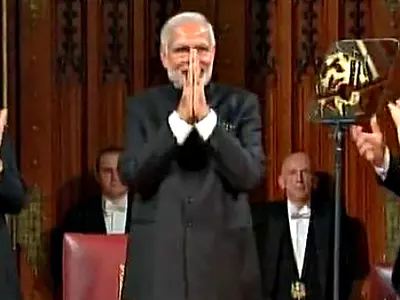 Modi Is The First Indian PM To Address UK Parliament. Here Are 7 Key Points From His Speech