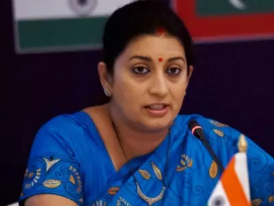 Smriti Irani Gets Into War Of Words With A Journalist