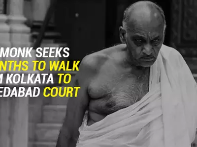 Jain Monk To Walk 2200 Kms To A Court Hearing