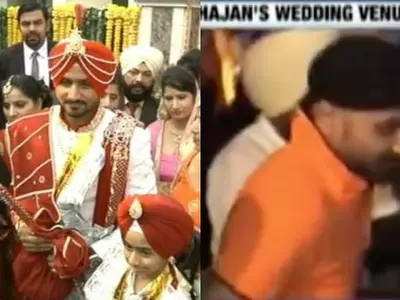 Harbhajan Singh Wedding Reception