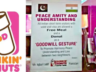 This Pakistani Restauranteur Is Serving Free Donuts To Indians In A Bid To Promote Harmony And Goodwill