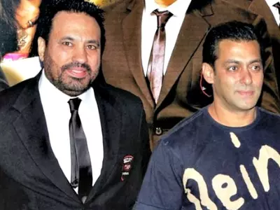 Salman Khan and his bodyguard shera