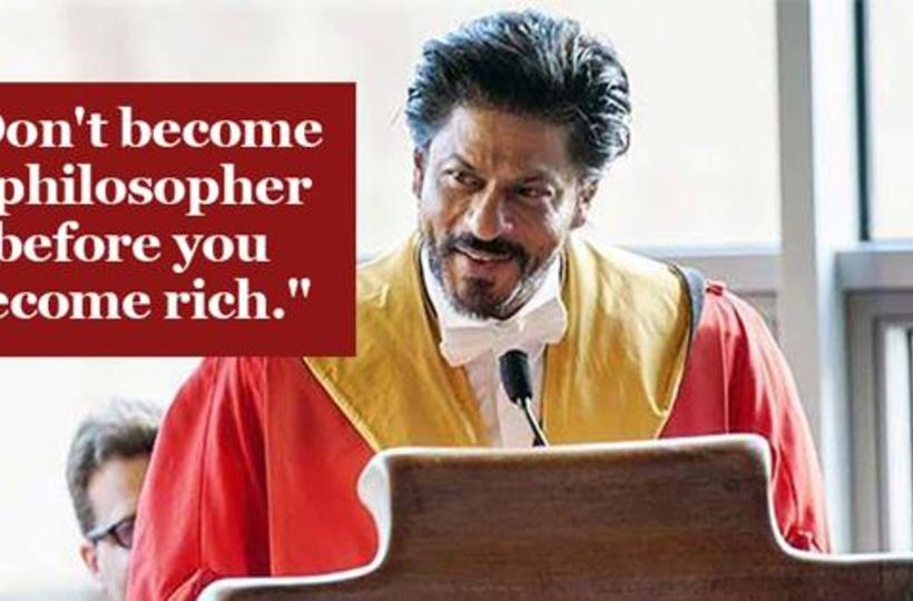 7 most beautiful Shah Rukh Khan quotes that'll make you smile