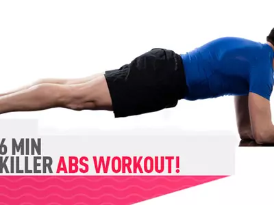 6 Minute Killer Workout To Lose Stomach Fat At Home