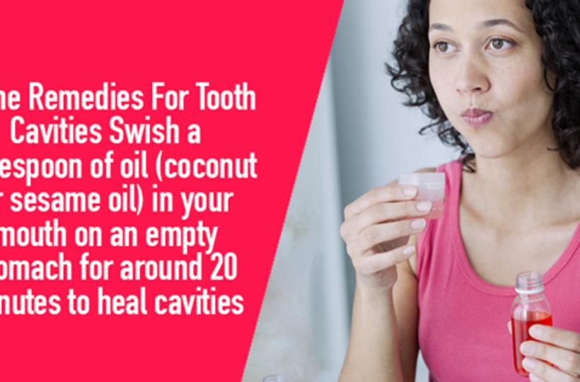 oil pulling before and after cavities
