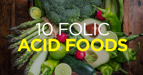 Folate Rich Foods Chart