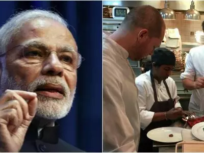 Narendra Modi's dinner in New York