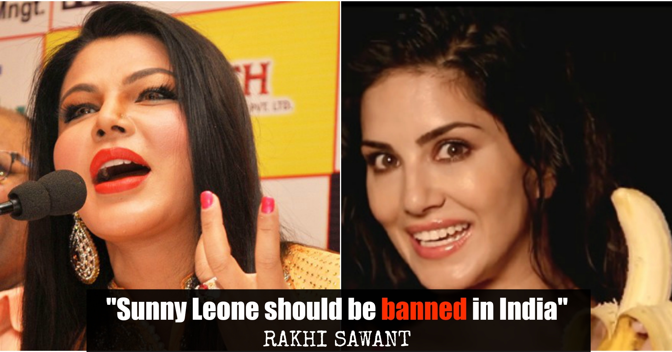 Meat Ban And Porn Ban Are Passe Drama Queen Rakhi Sawant Insists On Sunny Leone Ban 