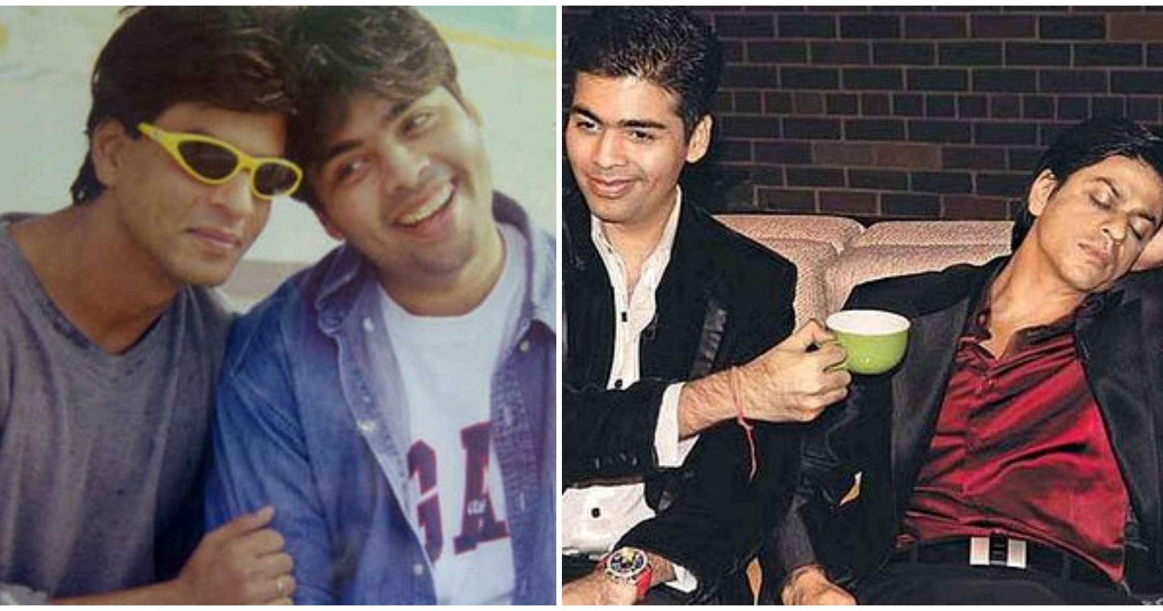 What SRK Did To Karan Johar Proves That They're BFF's! (No, It Isn't