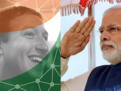 Zuckerberg changes his profile pic to indian colours