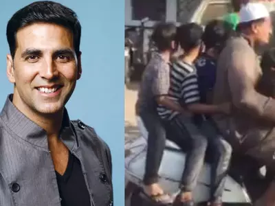 Akshay Kumar Is All For Safety Rules, Advises People To Wear Helmets While Riding!