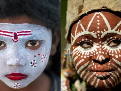 12 Photos That Show How Beautiful The Art Of Wearing Make-Up Is Across Tribes