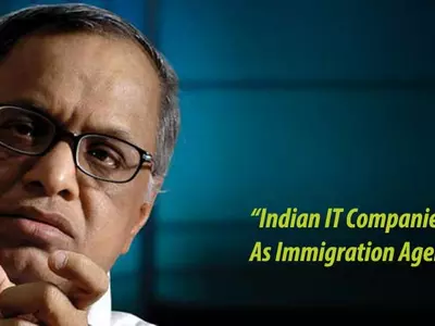 Narayana Murthy: Indian IT Companies Act As Immigration Agents