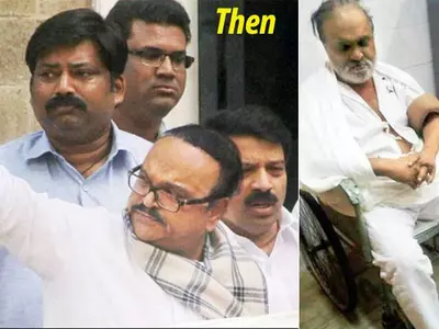 Can you recognize him? Chhagan Bhujbal, then and now