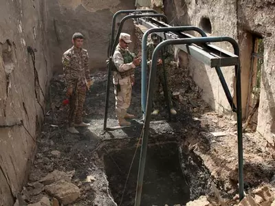 An Exclusive Under-The-Ground Look At Islamic State's Tunnels