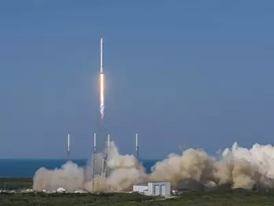 SpaceX Makes History, Lands Rocket On A Floating Drone In Sea