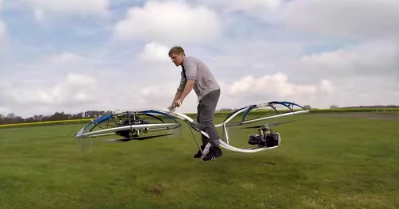 This Plumber Built A Hoverbike In His Garage, And We Wish We Could Ride ...