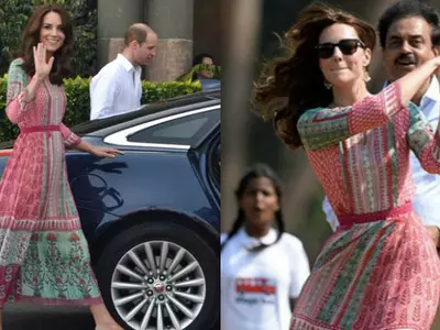 Indian Designer Anita Dongre's Website Crashes After Kate Middleton Wears Her Dress